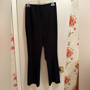 Black slim fit trousers.